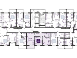 Продается 2-комнатная квартира ЖК Улыбка, литера 2, 55.8 м², 8668320 рублей