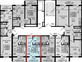 Продается Студия ЖК Botanica Hills (Ботаника Хилс), лит 2, 17.37 м², 6375000 рублей
