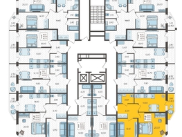 Продается 2-комнатная квартира ЖК Зеленодар, литера 7, 62.5 м², 7250000 рублей