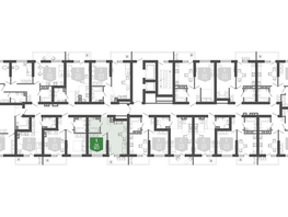Продается 1-комнатная квартира ЖК Флора, 2 этап литера 1, 34.2 м², 12257280 рублей