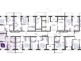 Продается 2-комнатная квартира ЖК Улыбка, литера 2, 45.2 м², 5221500 рублей