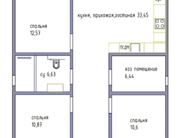 Продается Дом 2-й Командорский пр-д, 130.2  м², участок 3 сот., 12500000 рублей