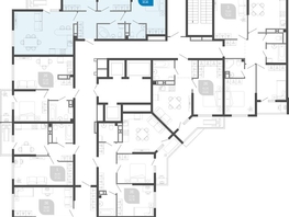 Продается 3-комнатная квартира ЖК Облака-2, блок секция 1-3, 83.4 м², 14244720 рублей