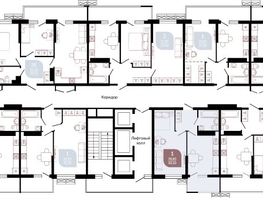Продается 1-комнатная квартира ЖК Отражение, 2 очередь литера 4, 41.3  м², 5633530 рублей