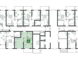 Продается 1-комнатная квартира ЖК Флора, 3 этап литера 4, 34.1  м², 11740470 рублей