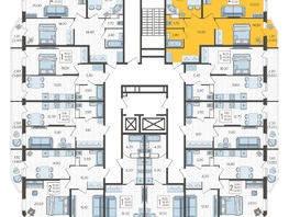 Продается 2-комнатная квартира ЖК Зеленодар, литера 7, 67.2 м², 8247200 рублей