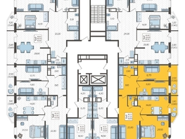 Продается 3-комнатная квартира ЖК Зеленодар, литера 7, 102.5 м², 12092700 рублей