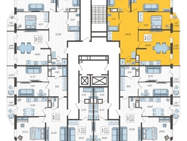 Продается 3-комнатная квартира ЖК Зеленодар, литера 7, 110.9 м², 13176150 рублей