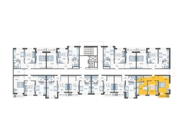 Продается 2-комнатная квартира ЖК Смородина, литера 12, 51.79  м², 7147020 рублей