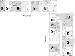 Продается 3-комнатная квартира ЖК Самолет, литера 59, 73.2  м², 10248000 рублей