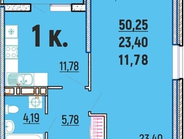 Продается 1-комнатная квартира ЖК Клубный дом Агой, 50.25 м², 10050000 рублей