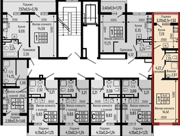 Продается 1-комнатная квартира ЖК Botanica Hills (Ботаника Хилс), лит 1, 31.61  м², 9147270 рублей