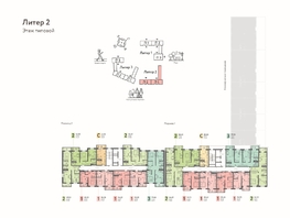 Продается 2-комнатная квартира ЖК Теплые Края, 1 очередь литер 2, 58.59 м², 7733880 рублей