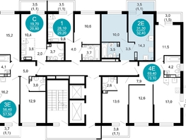 Продается 1-комнатная квартира ЖК Лестория, дом 5, 32.4  м&sup2;, 13574696 рублей