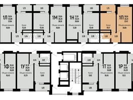 Продается 1-комнатная квартира ЖК Славянка, литера 10, 37.47  м², 5393000 рублей