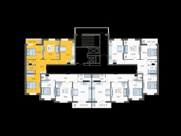 Продается 3-комнатная квартира ЖК Смородина, литера 19, 68.22 м², 7981740 рублей
