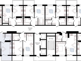 Продается 3-комнатная квартира ЖК Отражение, 2 очередь литера 3, 69.8  м², 8197600 рублей