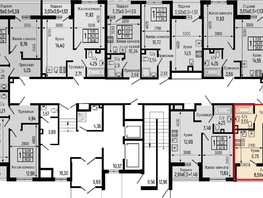 Продается 1-комнатная квартира ЖК Botanica Hills (Ботаника Хилс), лит 1, 31.92 м², 8437000 рублей