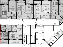 Продается 1-комнатная квартира ЖК Botanica Hills (Ботаника Хилс), лит 1, 39.35 м², 10373000 рублей