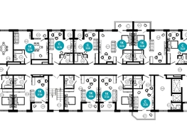 Продается 1-комнатная квартира ЖК Нескучный сад, корпус 2, 37.3  м², 44801130 рублей