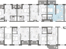 Продается 1-комнатная квартира ЖК Нескучный сад, корпус 2, 38.4 м², 45242420 рублей