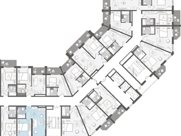 Продается 1-комнатная квартира ЖК Нескучный сад, корпус 2, 40.9  м², 47621930 рублей