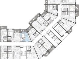 Продается 1-комнатная квартира ЖК Нескучный сад, корпус 2, 23.2  м², 35480580 рублей