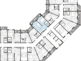 Продается 2-комнатная квартира ЖК Нескучный сад, корпус 2, 44.7  м², 53918930 рублей
