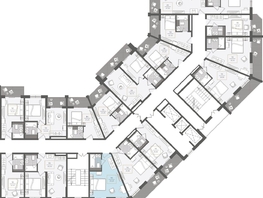 Продается 1-комнатная квартира ЖК Нескучный сад, корпус 2, 35.2  м², 42146420 рублей