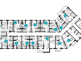 Продается 1-комнатная квартира ЖК Нескучный сад, корпус 2, 26.2  м², 35587420 рублей
