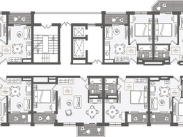 Продается 2-комнатная квартира АО Нескучный сад, корпус 1, 43.9  м², 42623630 рублей