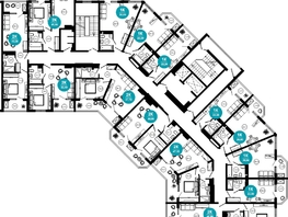 Продается 1-комнатная квартира АО Нескучный сад, корпус 1, 30  м², 36368000 рублей
