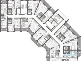 Продается 1-комнатная квартира АО Нескучный сад, корпус 1, 22.9  м², 27605520 рублей