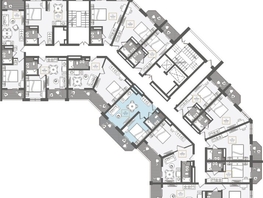 Продается 2-комнатная квартира АО Нескучный сад, корпус 1, 45.4 м², 43055920 рублей