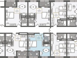 Продается 1-комнатная квартира АО Нескучный сад, корпус 1, 32.4 м², 38031740 рублей