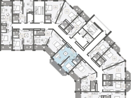 Продается 2-комнатная квартира АО Нескучный сад, корпус 1, 44.8 м², 42773680 рублей