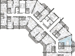 Продается 1-комнатная квартира АО Нескучный сад, корпус 1, 30.8 м², 37158200 рублей