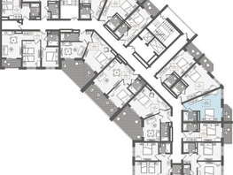 Продается 1-комнатная квартира АО Нескучный сад, корпус 1, 30.8  м², 36132630 рублей