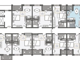 Продается 2-комнатная квартира АО Нескучный сад, корпус 1, 44.9  м², 54000960 рублей