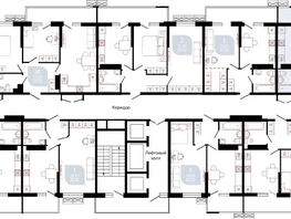 Продается 2-комнатная квартира ЖК Отражение, 2 очередь литера 4, 54  м², 6561700 рублей
