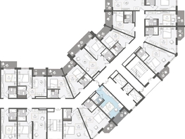 Продается 1-комнатная квартира ЖК Нескучный сад, корпус 2, 26.9  м², 34269260 рублей