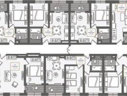 Продается 1-комнатная квартира АО Нескучный сад, корпус 1, 25.1  м², 31952260 рублей