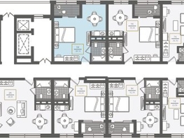 Продается 1-комнатная квартира АО Нескучный сад, корпус 1, 35.6 м², 22704280 рублей