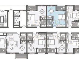 Продается 1-комнатная квартира АО Нескучный сад, корпус 1, 34.8  м², 35463130 рублей