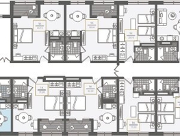 Продается 2-комнатная квартира АО Нескучный сад, корпус 1, 50.1 м², 54901460 рублей