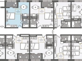 Продается 1-комнатная квартира АО Нескучный сад, корпус 1, 35.6  м², 41588080 рублей