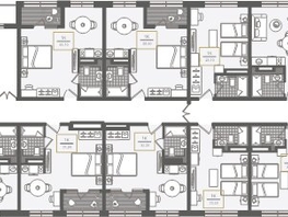 Продается 2-комнатная квартира АО Нескучный сад, корпус 1, 36.5  м², 41691480 рублей