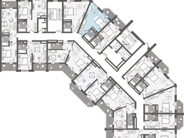 Продается 1-комнатная квартира АО Нескучный сад, корпус 1, 29.8  м², 35403350 рублей