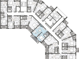 Продается 2-комнатная квартира АО Нескучный сад, корпус 1, 43.4 м², 38472750 рублей