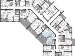 Продается 2-комнатная квартира АО Нескучный сад, корпус 1, 57.6  м², 62518380 рублей